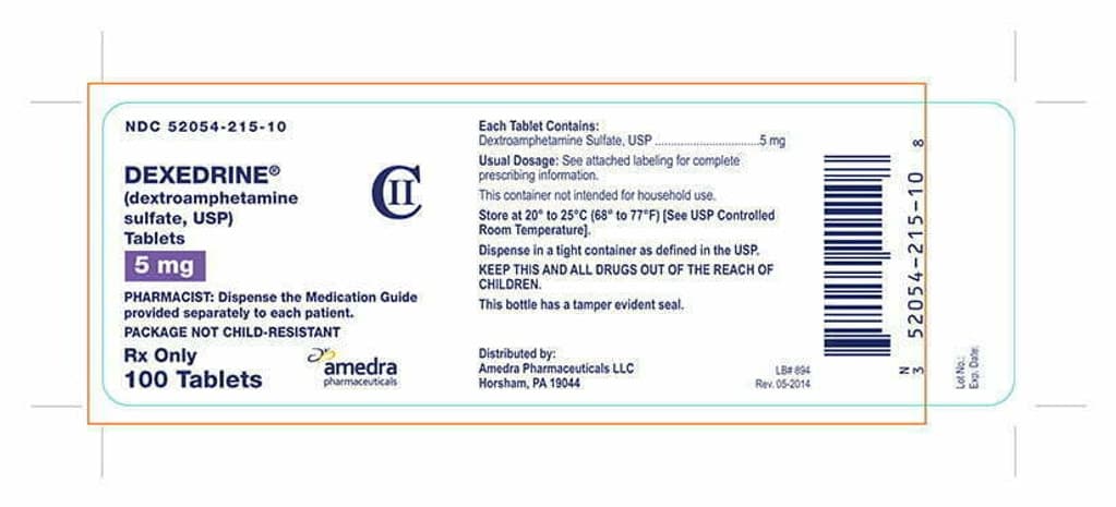 Dexedrine (Dextroamphetamine) 5mg — Medicines medication available at Buy Xanaxiety Online Pharmacy