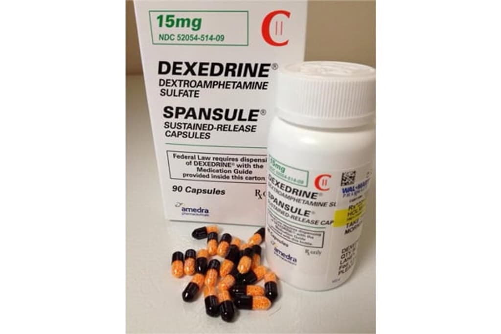 Dexedrine Spansule 15mg capsule — Medicines medication available at Buy Xanaxiety Online Pharmacy