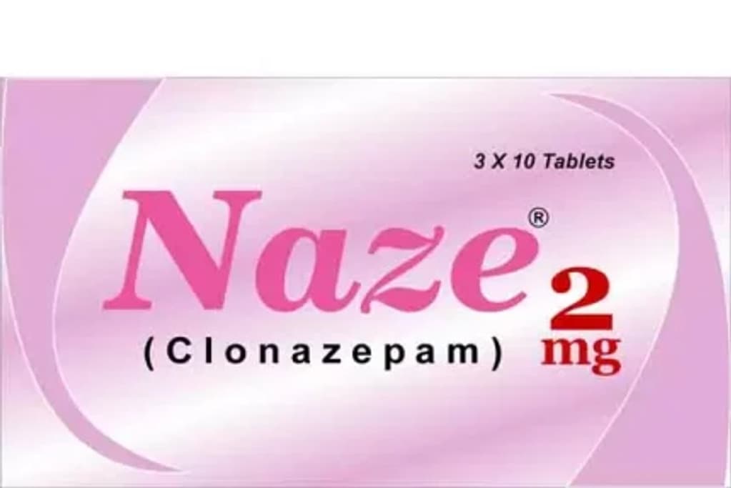 Naze (Clonazepam) 2mg — Anti Anxiety medication available at Buy Xanaxiety Online Pharmacy