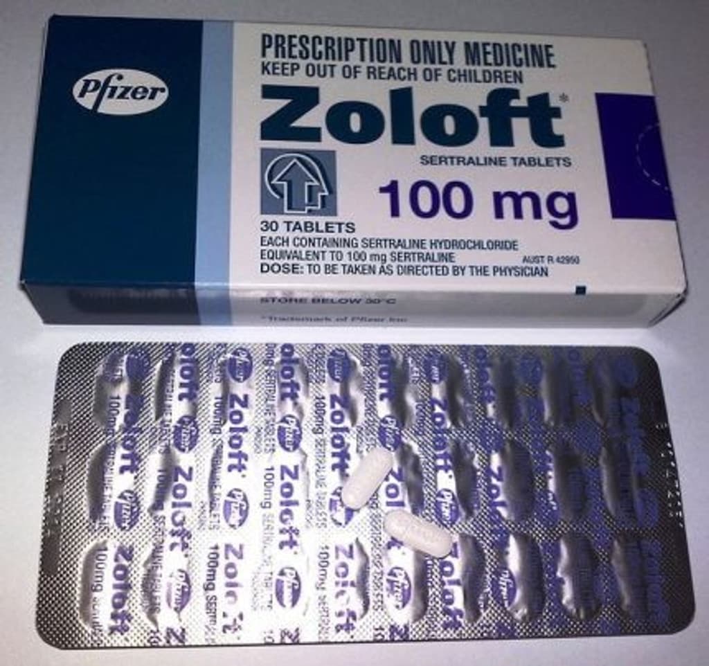 Zoloft (Sertraline) 100mg — Anti Anxiety medication available at Buy Xanaxiety Online Pharmacy