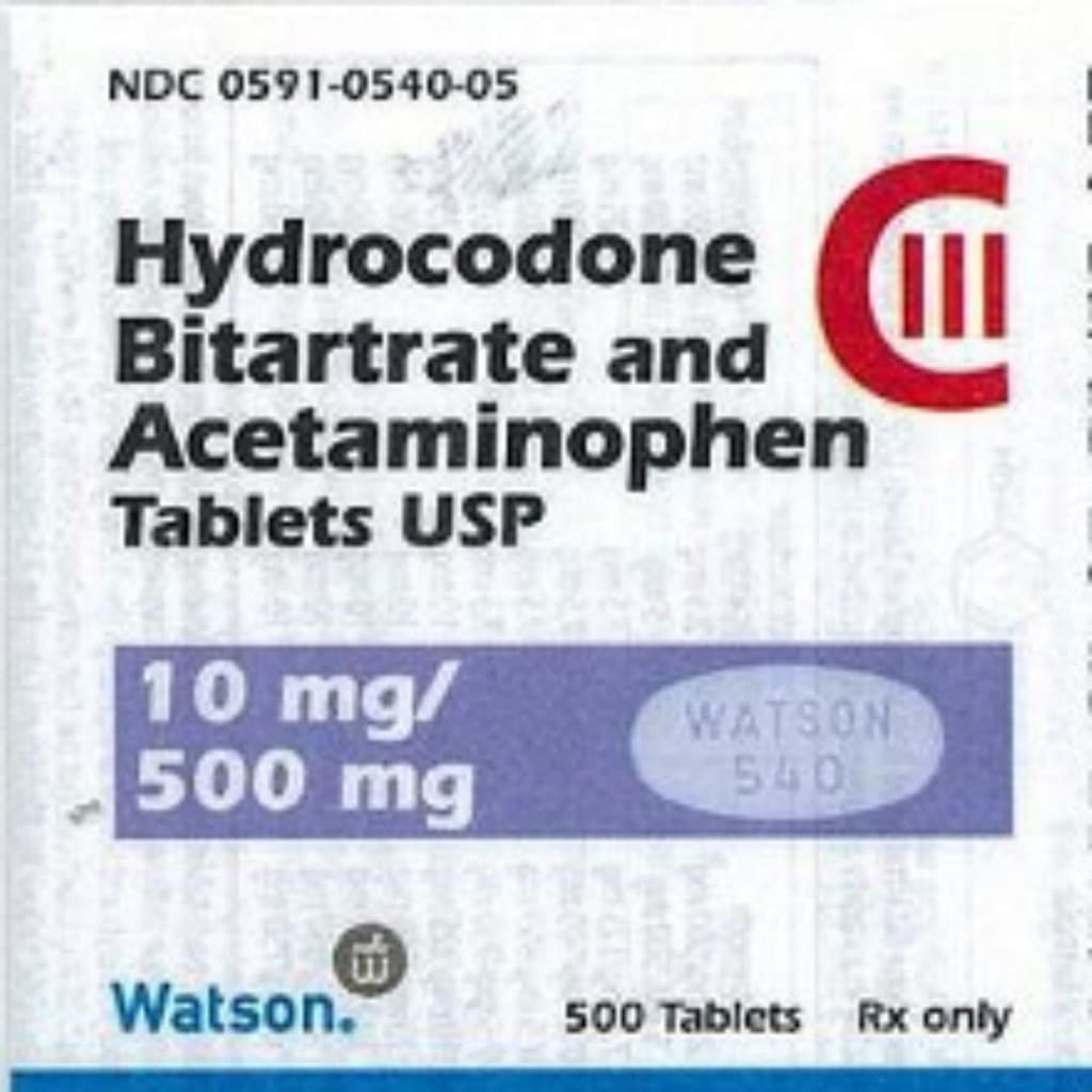 Hydrocodone 10/500mg (Watson 540) — Pain Relief medication available at Buy Xanaxiety Online Pharmacy