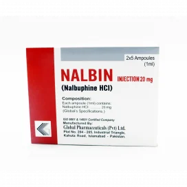 Buy Nalbin Nalbuphine HCL 20mg/ml 10 amps Online